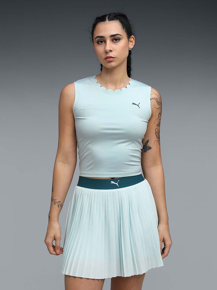 Puma Women's Cropped Grey Tank Top-picture-28