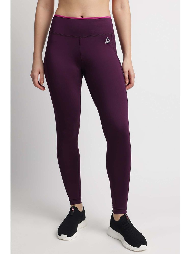 Reebok Women Purple Tights-picture-26