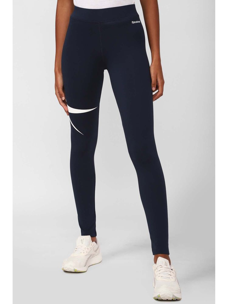 Reebok Women Navy Blue Tights-picture-13