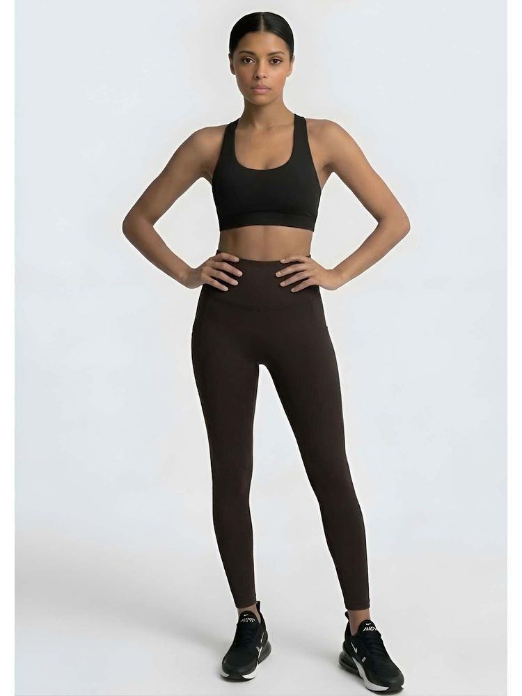 Rock Paper Scissors Seamless Brown Tights-image-20