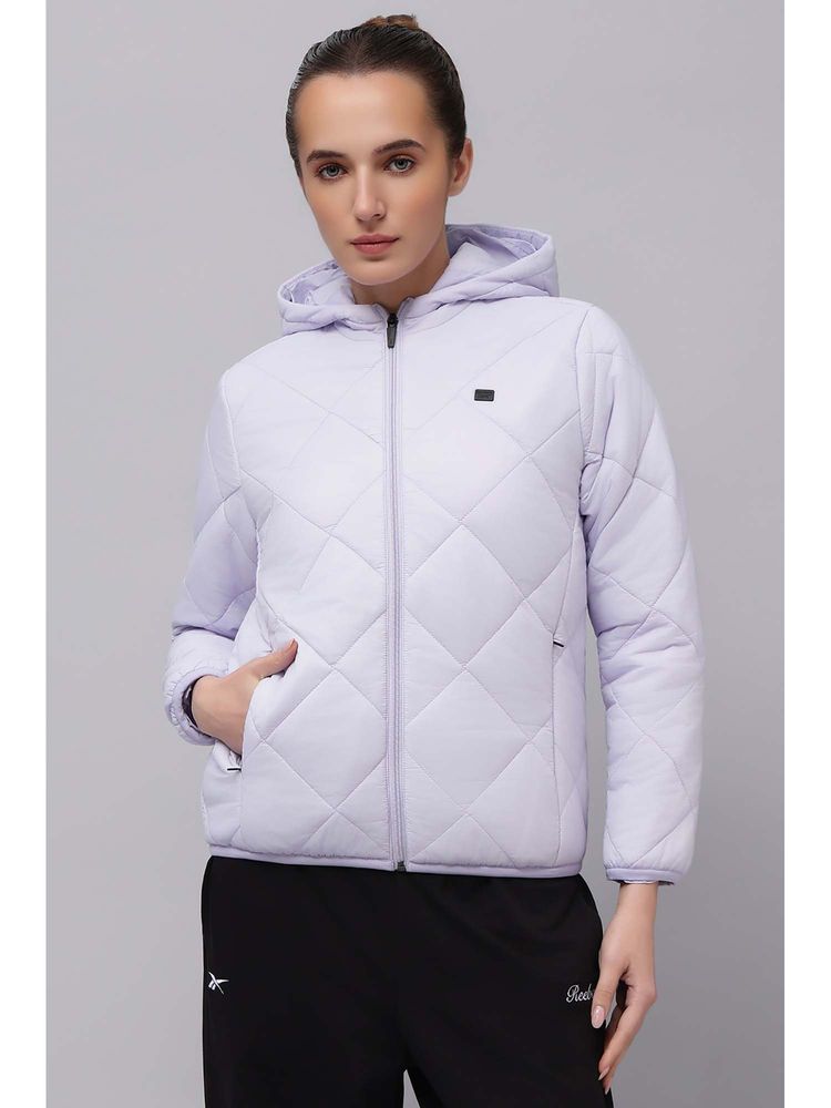 Reebok Women's Lightweight Wadded Lavender Jacket-picture-14