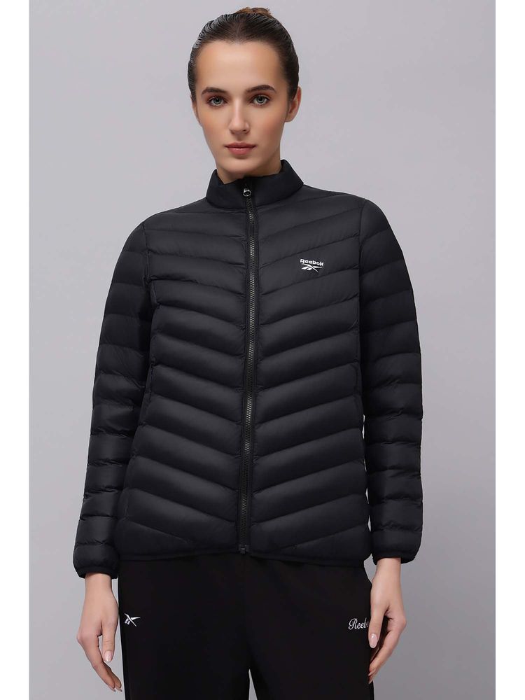 Reebok Women's Full Sleeve Black Jacket-picture-25