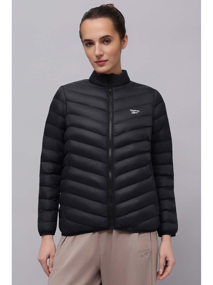 Reebok Women's Full Sleeve Black Jacket-picture-21
