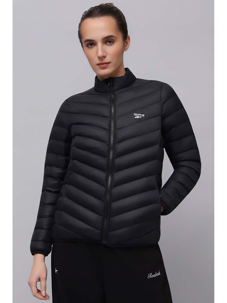 Reebok Women's Full Sleeve Black Jacket-picture-14