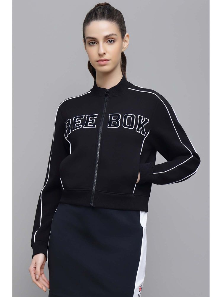 Reebok Women's Athleisure Black Jacket-picture-17