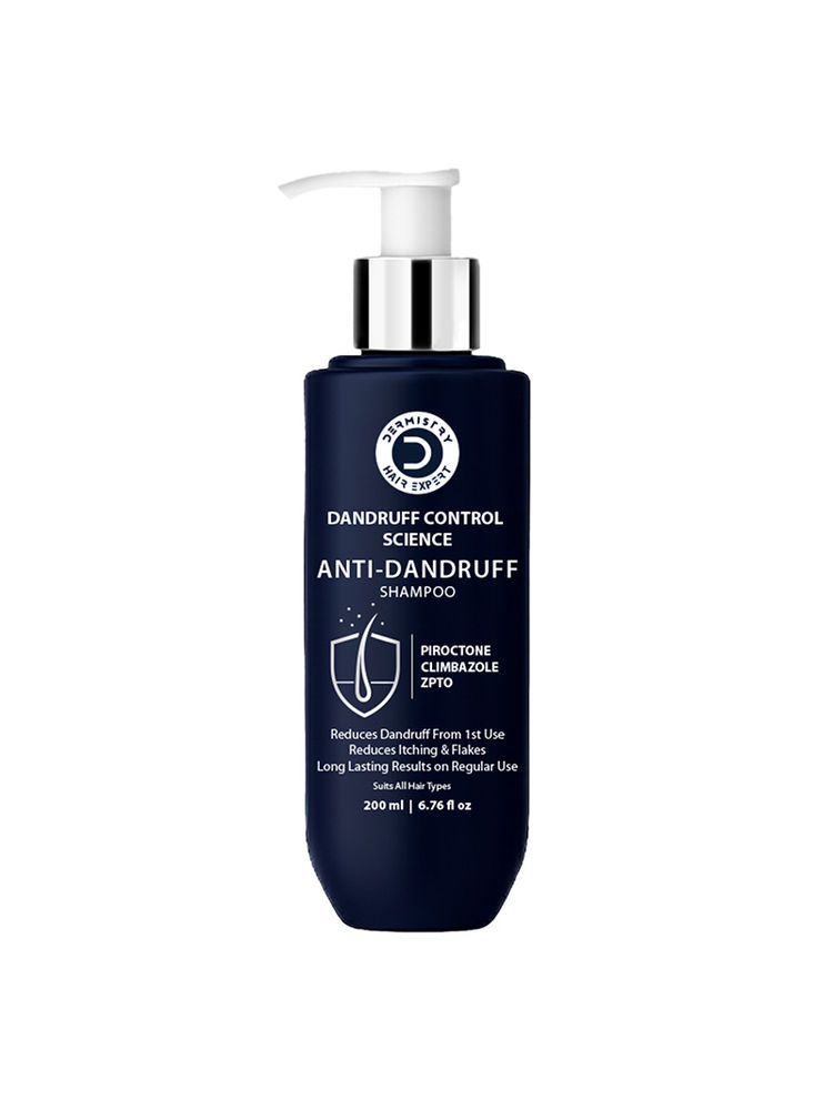 DERMISTRY Anti Dandruff Piroctone Climbazole ZPTO Shampoo For Oily Itchy Flaky Scalp Dry Frizzy Hair-picture-12