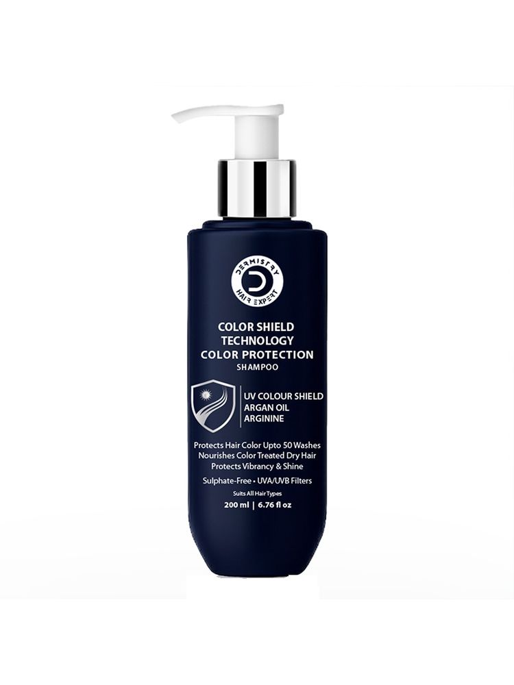 DERMISTRY Sulphate Free Color Protection Shampoo For Smoothening Shine Of Chemical Heat Treated Hair-picture-15