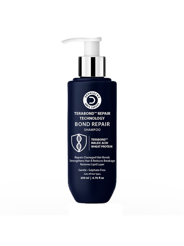 DERMISTRY Sulphate Free Bond Repair Shampoo For Dry Dull Damaged Hair-picture-10