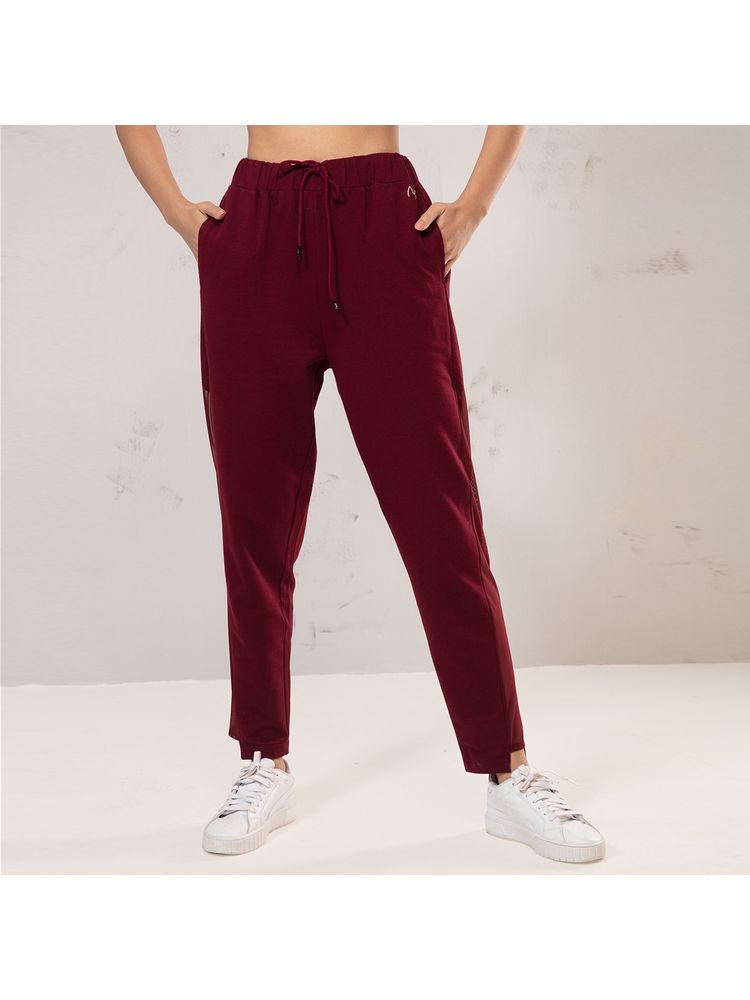Nykd by Nykaa Terry Jogger - Nyat236 Zinfandel-picture-1