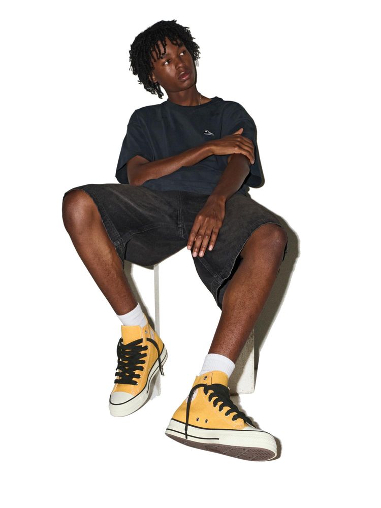 Converse Unisex Yellow Chuck Taylor Throwback Sneaker-picture-43