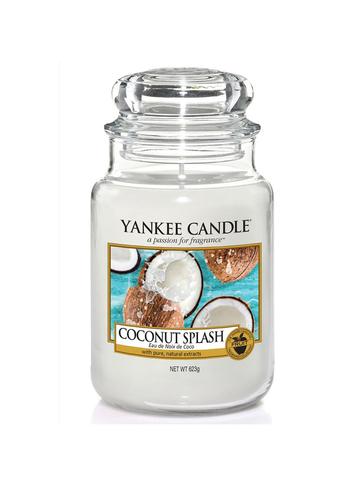 Yankee Candle Classic Large Jar Coconut Splash Scented Candles-image-2