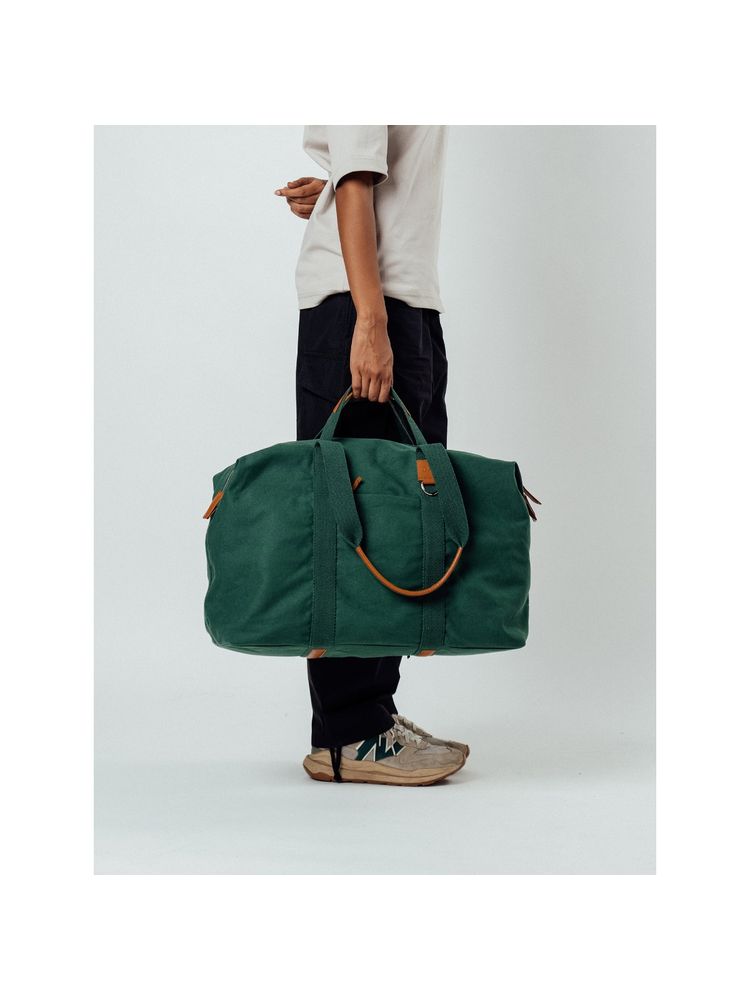 DailyObjects Forest Green Field Duffle Bag