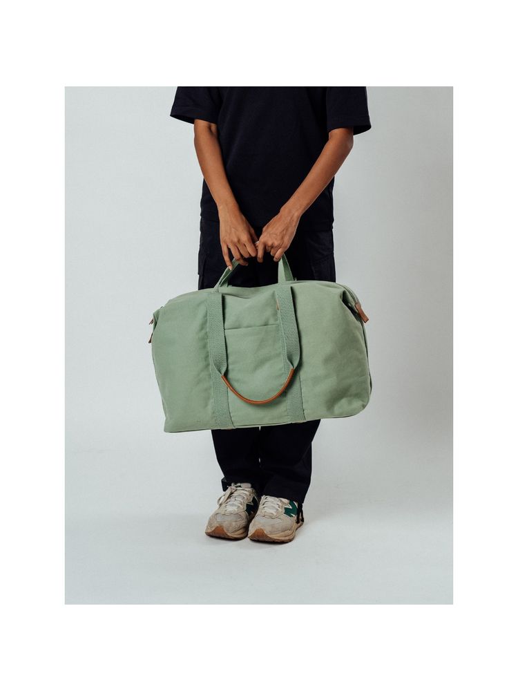 DailyObjects Mint Green Field Duffle Bag-picture-15