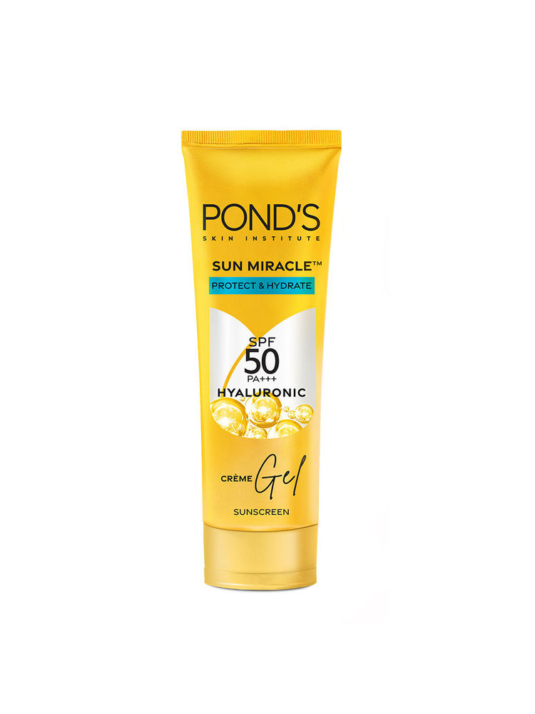ponds POND’S Sun Miracle SPF 50 PA+++ Crème Gel Sunscreen - Protect & Hydrate, With Hyaluronic Acid-picture-28