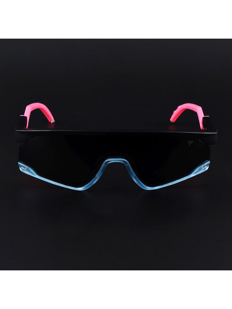 Voyage Unisex Black Lens Wrap Around Polarized Sunglasses- 9280 (60)-image-1