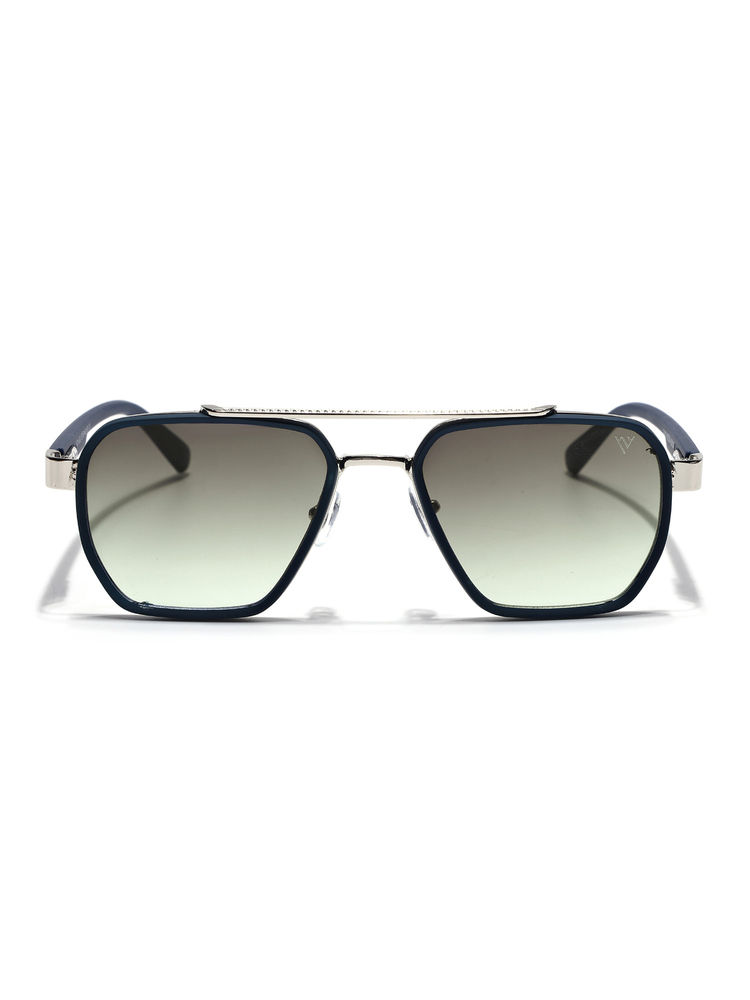 Voyage Unisex Green Lens Wayfarer Polarized Square Sunglasses- T0979 (59)-picture-10