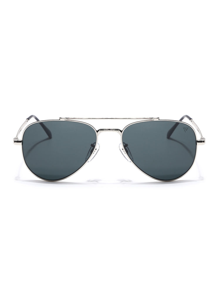 Voyage Unisex Grey Lens Aviator Polarized Sunglasses- V3625 (55)-picture-41