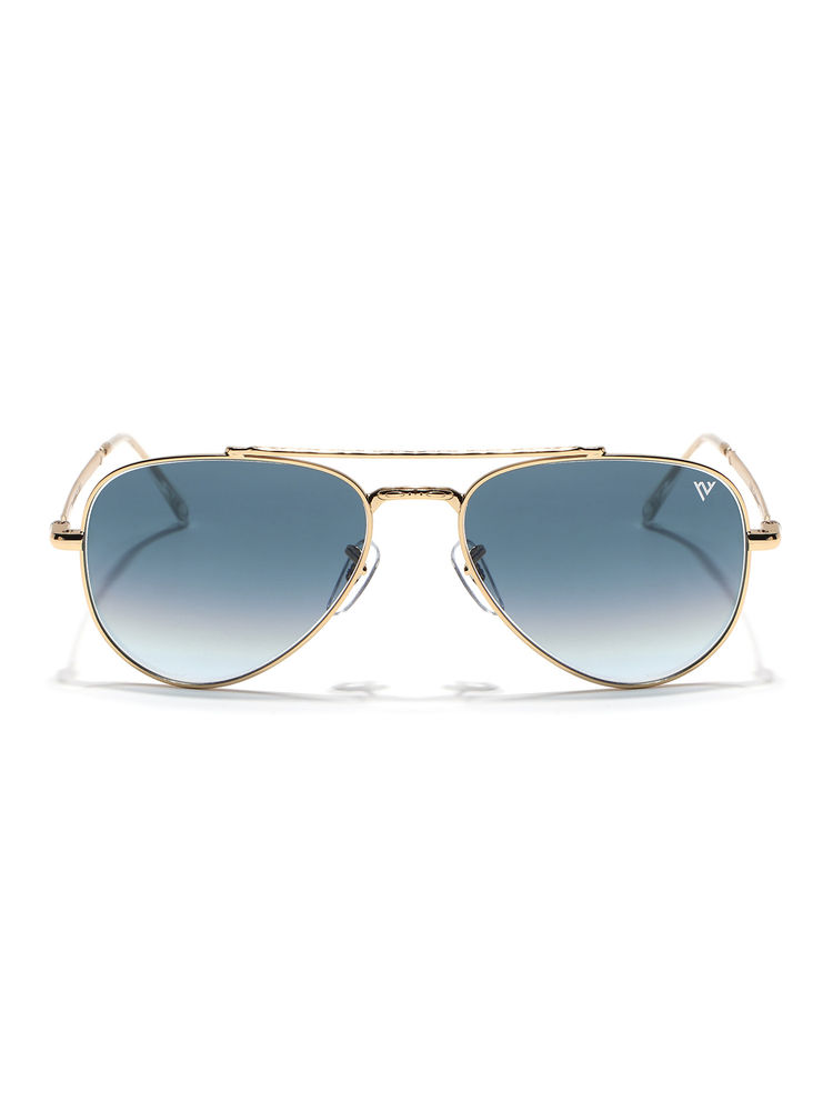 Voyage Unisex Grey Lens Aviator Polarized Sunglasses- V3625 (55)-picture-43