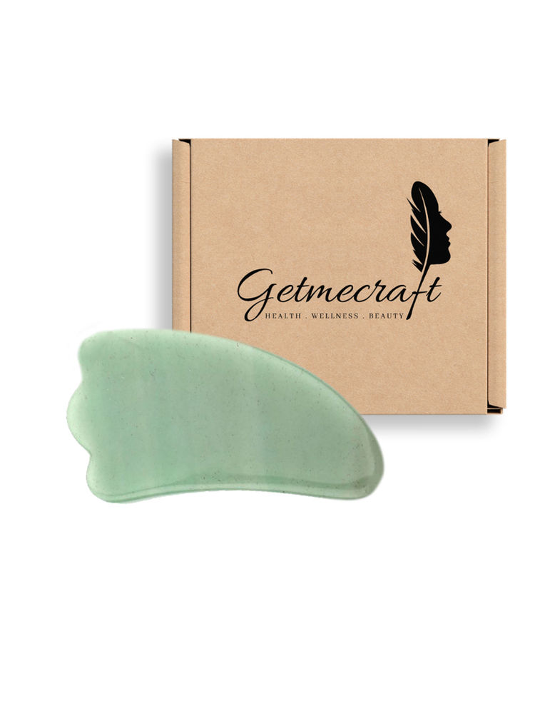 Getmecraft Green Jade Wing Shape Gua Sha Facial Massage Tool-picture-25