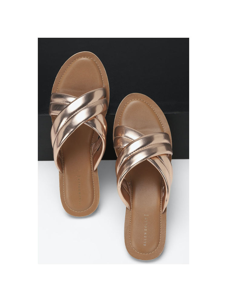 Allen Solly Women Gold Casual Flats-picture-41