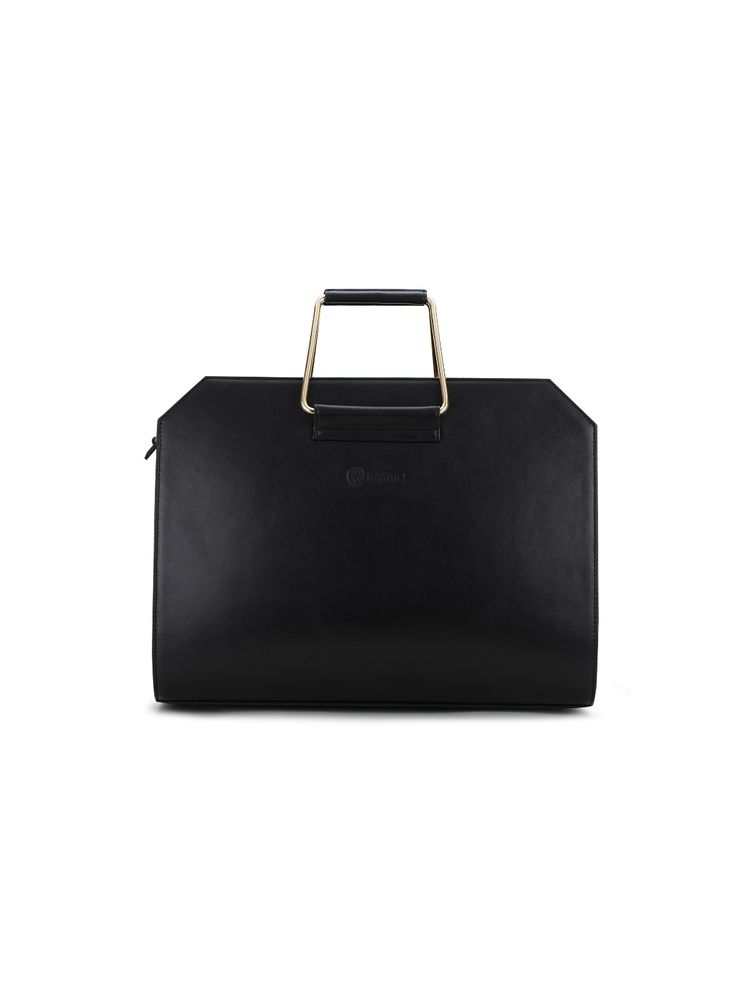 RASHKI Chique Black 40 Cm (15.6 Inch) Laptop Compartment Laptop Bag-image-13