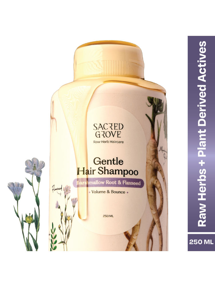 Sacred Grove Herbal Shampoo for Frizzy Dry Hair Gentle Natural Shampoo for Hair Fall Control-image-36