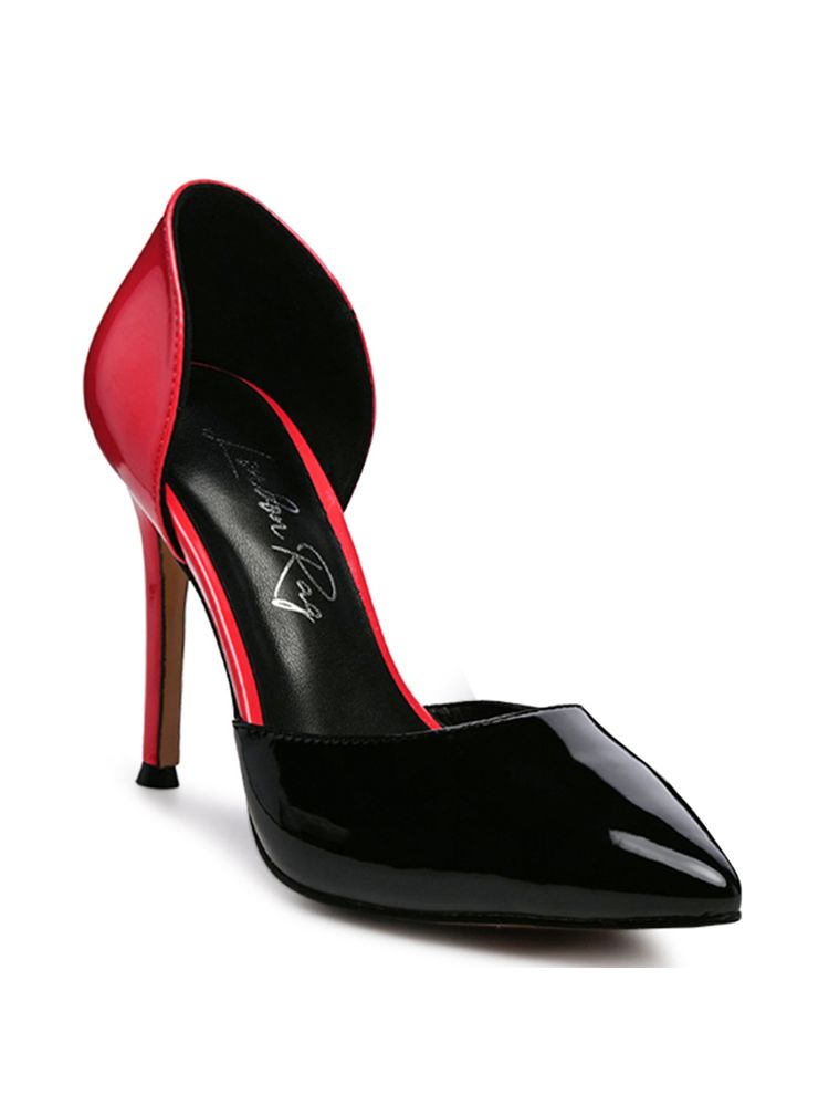 London Rag Colorblock Pink Heels-picture-22