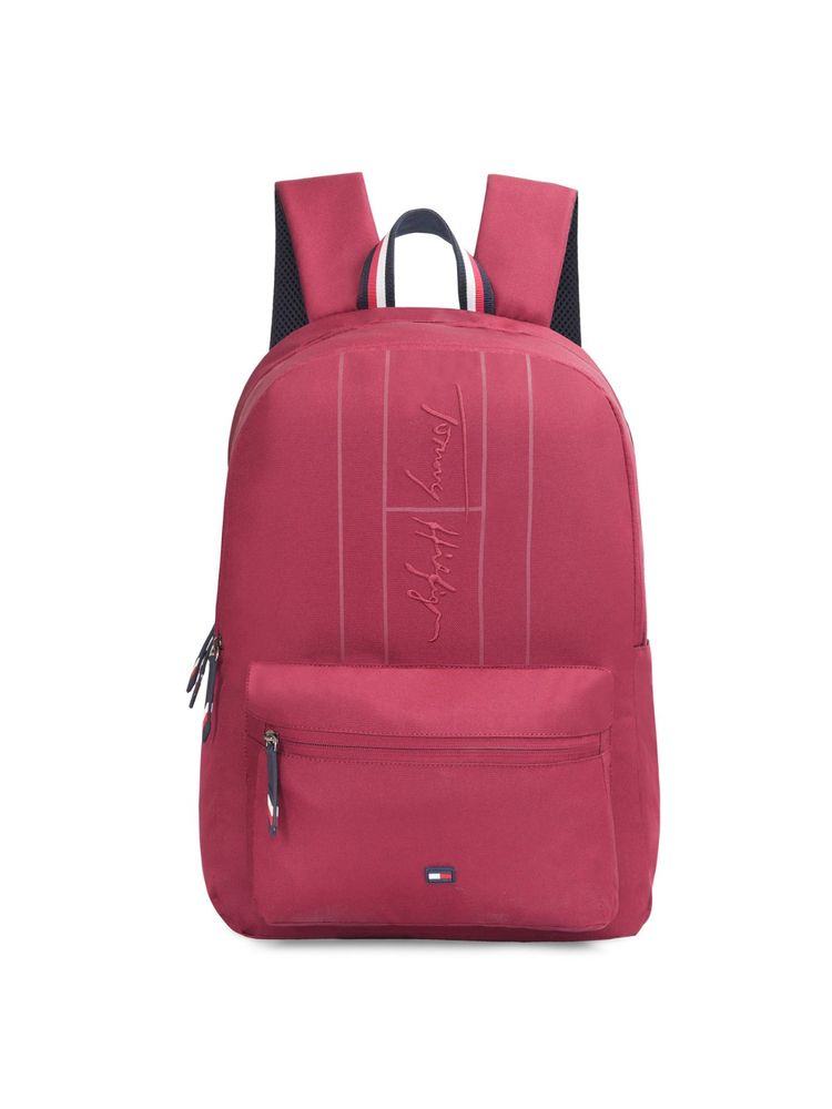 tommy hilfiger accessories Tommy Hilfiger Stratton Red Backpack For Men-picture-19