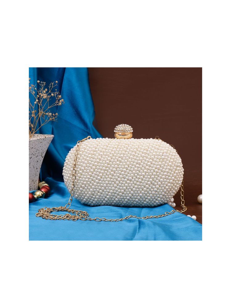 SWISNI White Silk Clutches SWIS-477-image-44