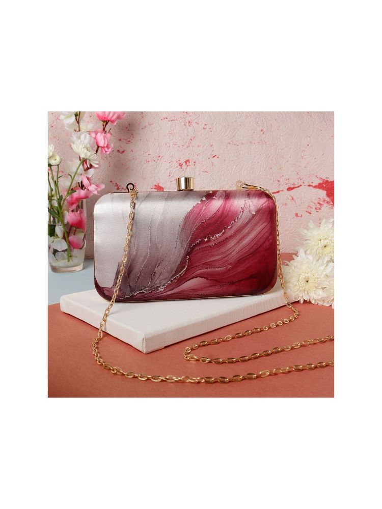 SWISNI Multi satin Clutches SWIS-593