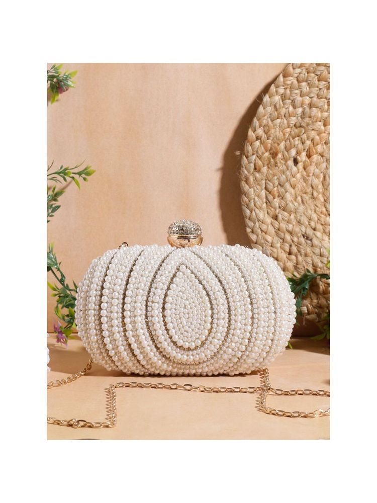 SWISNI White SATIN Clutches SWIS-819-image-29