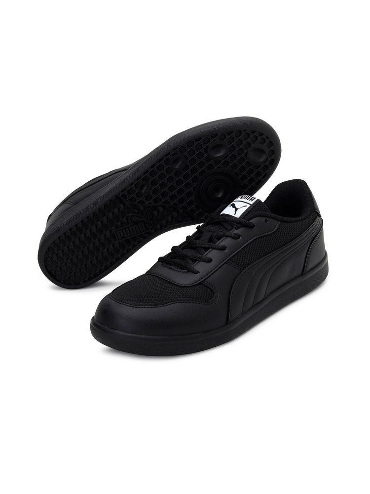 Puma Punch Unisex Black Sneakers-image-4