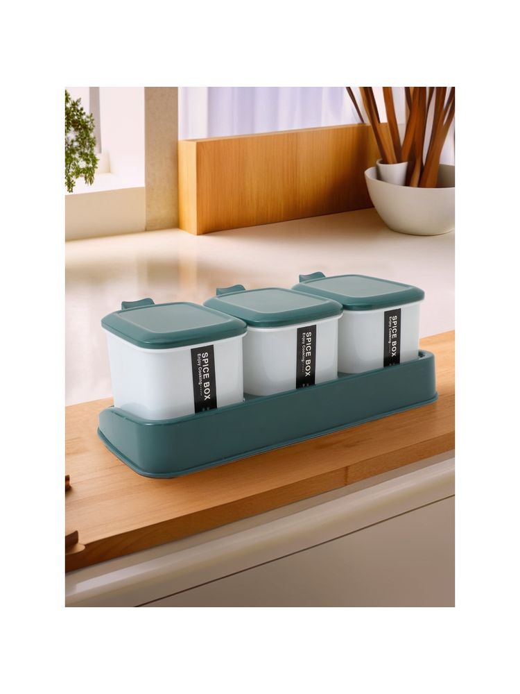 UMAI Storage Jar- Dark Green- Set Of 3-picture-20