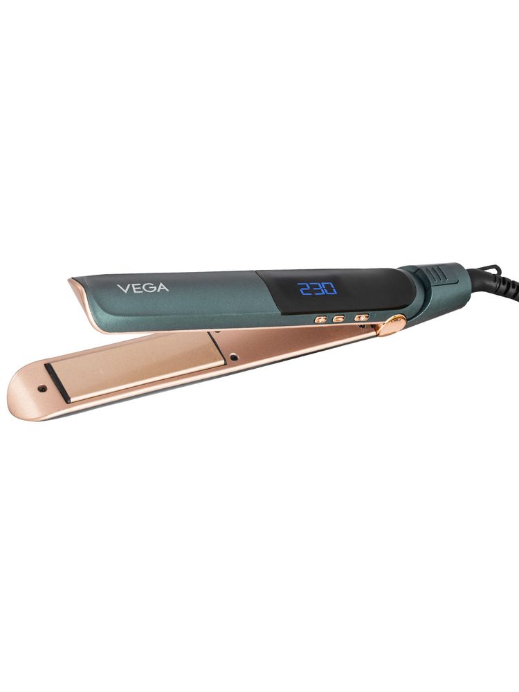 Vega Diva-Glam Hair Straightener with Duo Care of Keratin & Argan Oil Ceramic Coated Plate, (VHSH-38)-picture-38