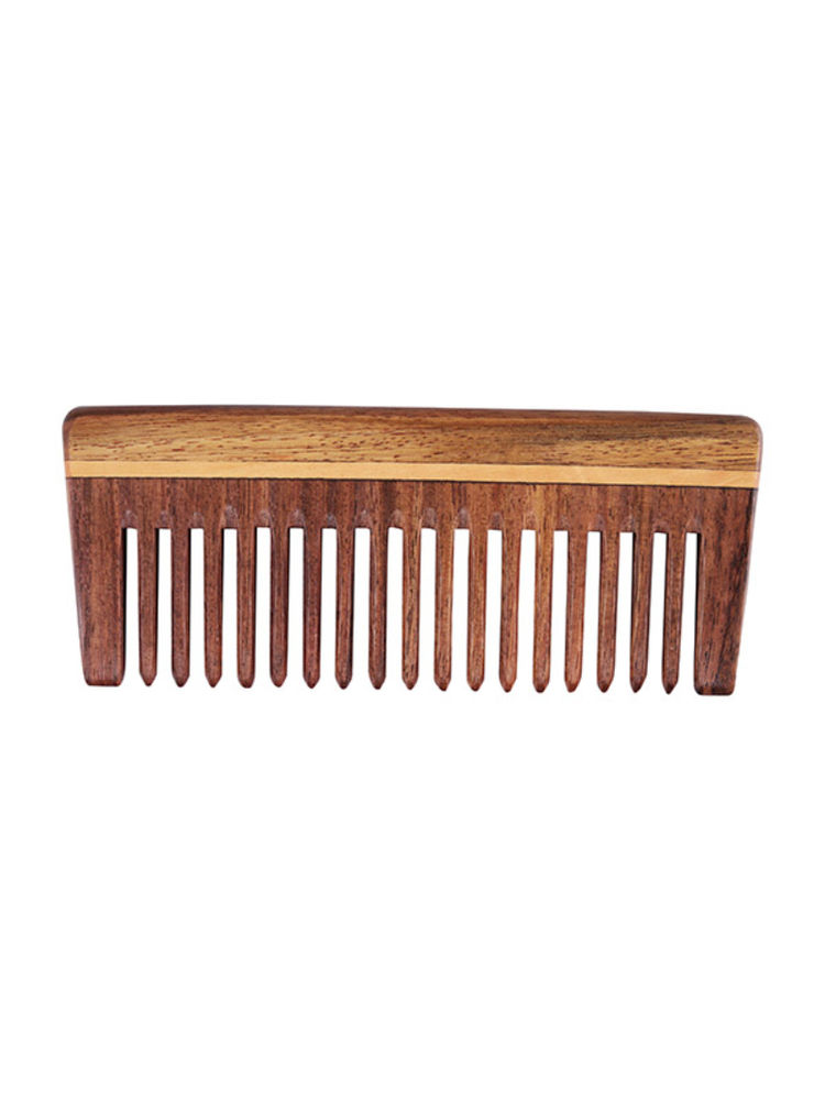 Midazzle MIRC00003 Natural Handcrafted Sheesham Rosewood Hair Comb-picture-22