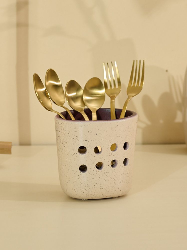 brick brown Brick Beige Pebble Cutlery Holder-picture-19