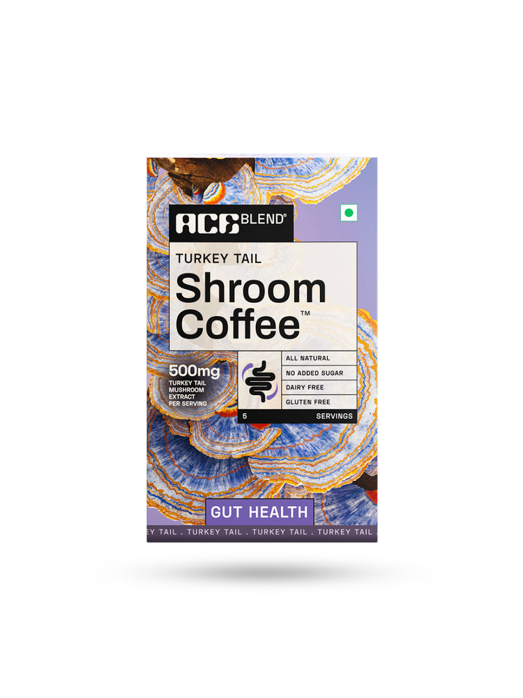 Ace Blend Turkey Tail Shroom Instant Medium Roast Blend Coffee For Gut Health & Digestion-picture-24