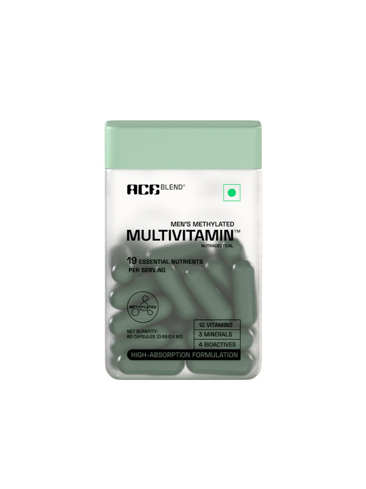 Ace Blend Methylated Multivitamin Supports Immunity, Focus & Heart Health Capsules For Men-picture-25