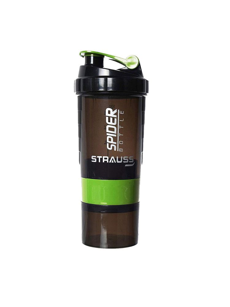 Strauss Spider Shaker Bottle 500 ml (Green)