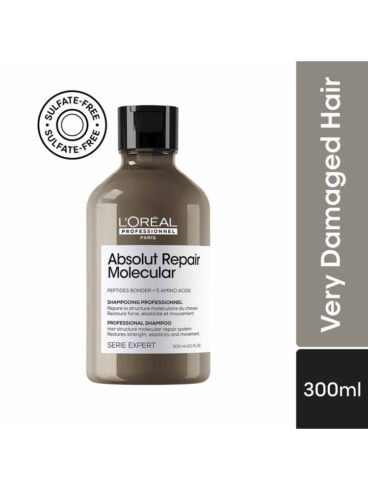 L'Oreal Professionnel Absolut Repair Molecular Sulfate-Free Deep Repair Shampoo For Very Damaged Hair