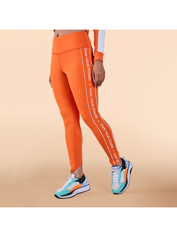 Kica High Waisted Leggings In Second SKN Fabric For Gym And Training-picture-17