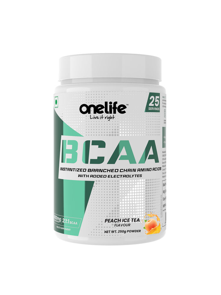 Onelife BCAA 6000mg Flavour Peach Ice Tea-image-45