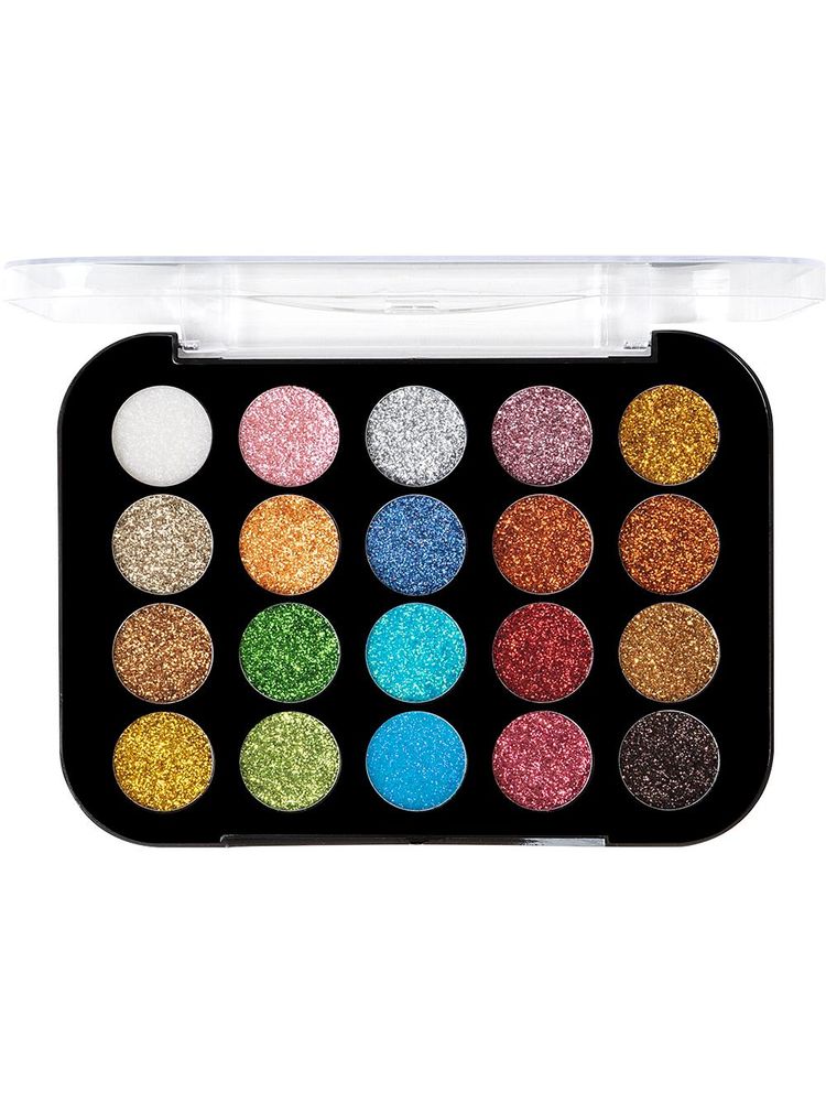 Shryoan 20 Glitter Shades Eyeshadow Palette-picture-22