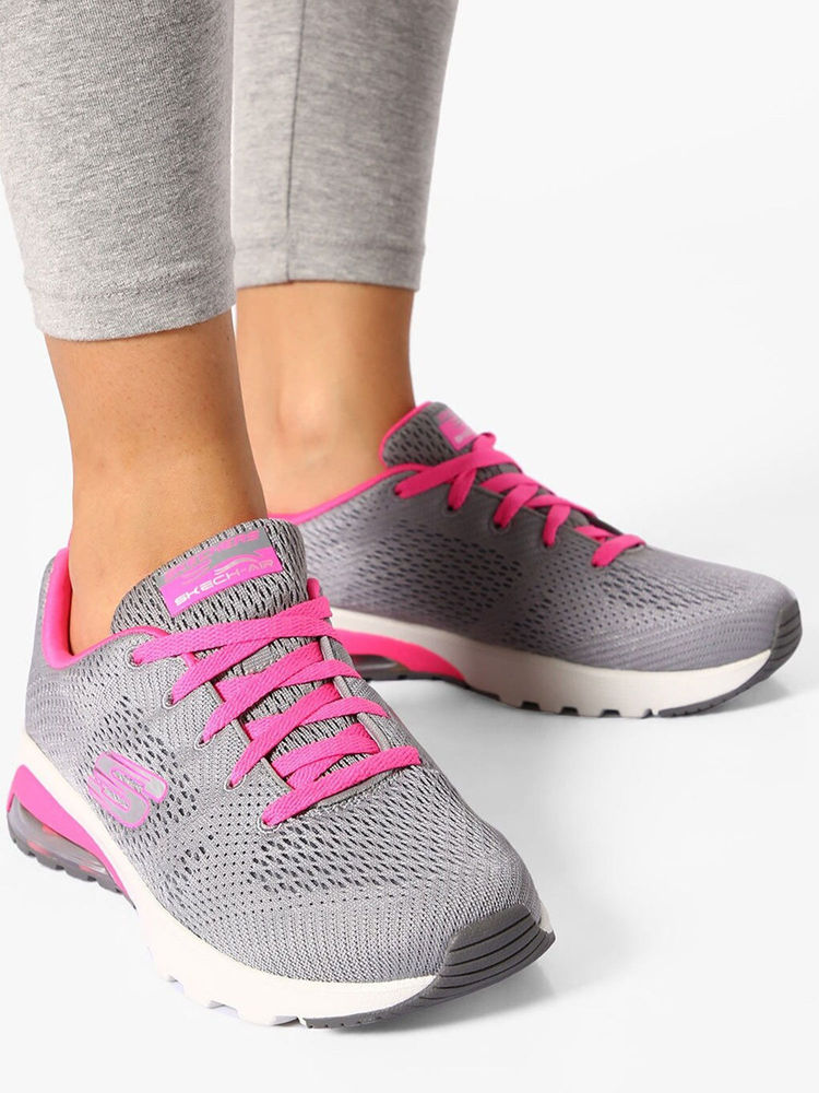 SKECHERS EVOLVER Grey Running Shoes-image-29