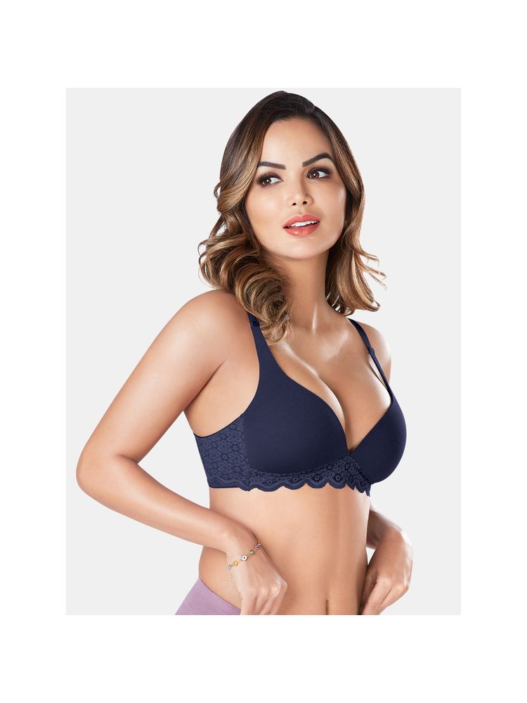Sonari Victoria Womens Seamless Low Cut Deep V Plunge Neckline With Soft Padded Bra-picture-10