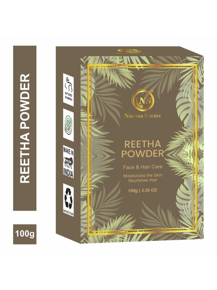 Nuerma Science Reetha Fruit Powder 100% Natural Hair Powder to Remove Scalp Dirt-image-33