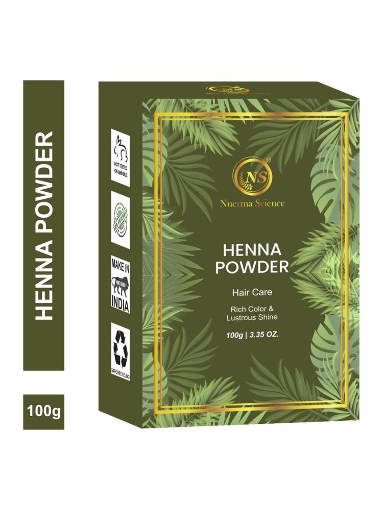 Nuerma Science Henna Powder For Skin & Hair Color (Natural & Pure)-image-2