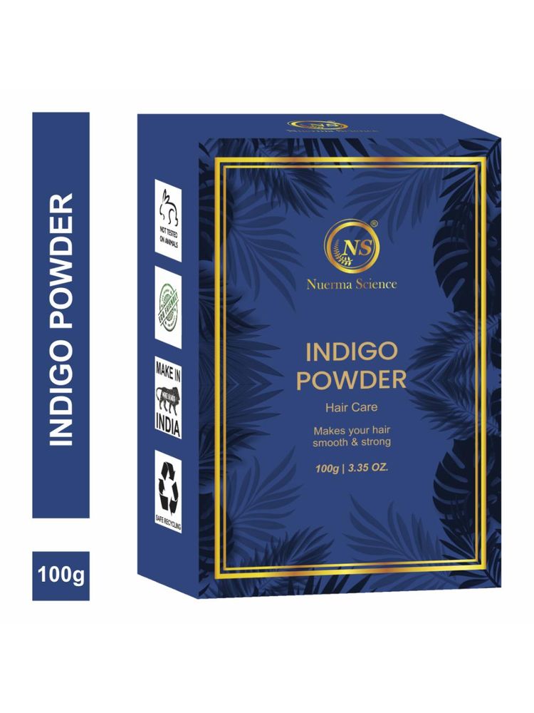 Nuerma Science Indigo Powder For Black Hair Color (Herbal)-picture-10
