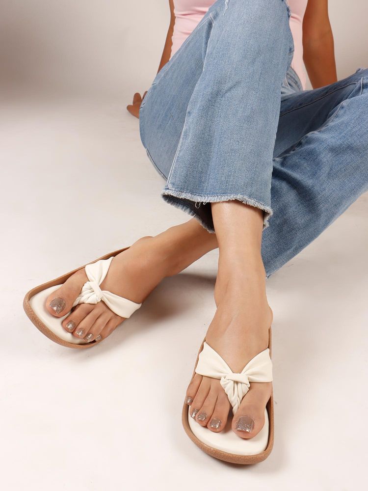 Dollphin Women White Sandals-image-43
