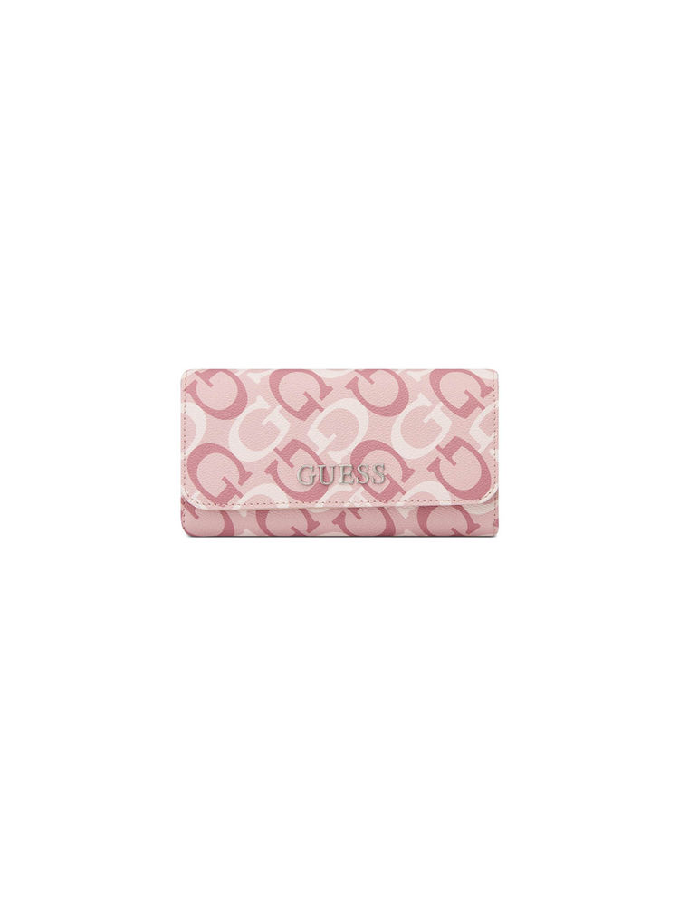 guess fashion Guess Pink Pvc Printed Wallet-picture-18